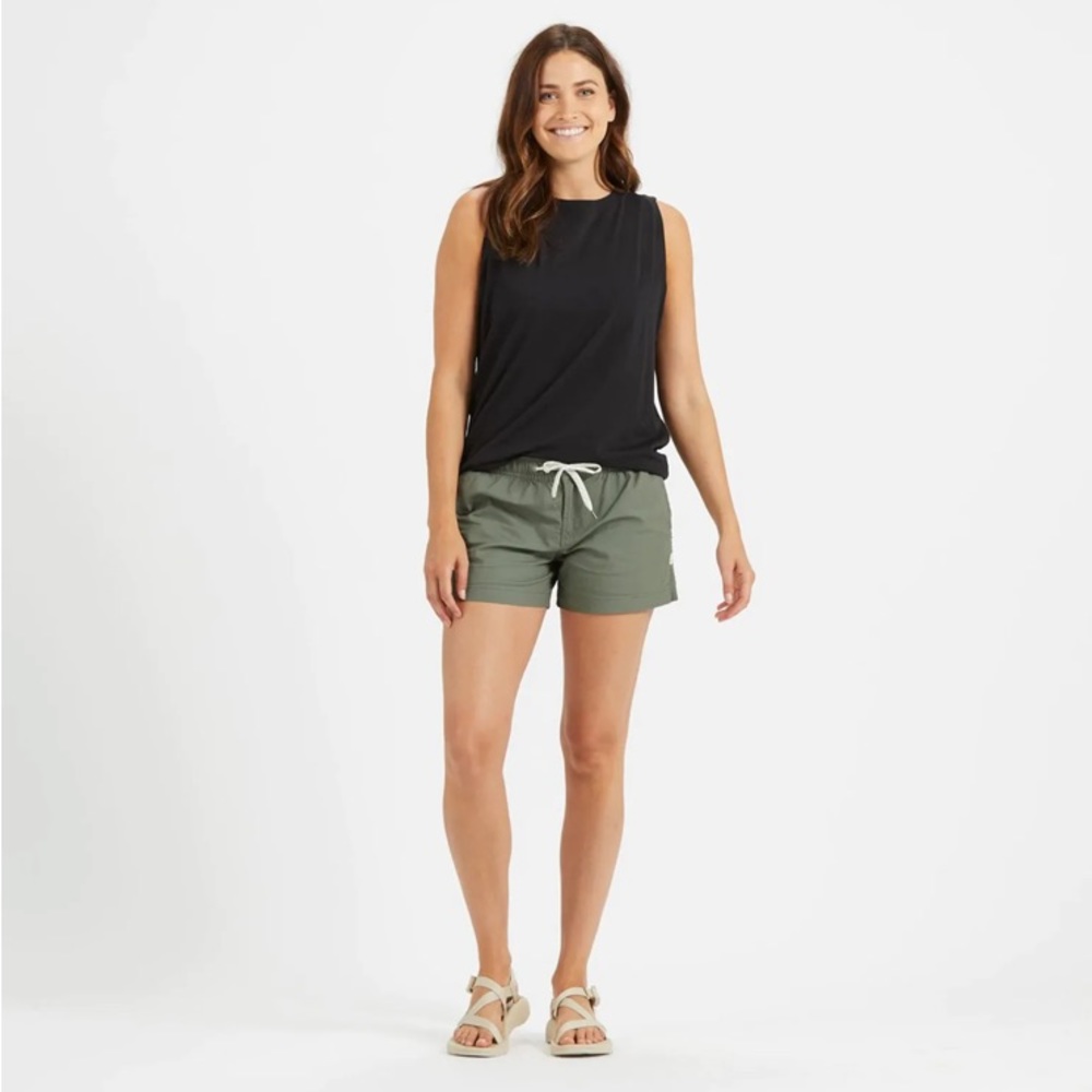 Vuori Ripstop Short - Large - Army Green